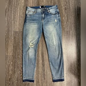 Kut from the Kloth Kurvy Diana Crop Skinny Jeans Size 6